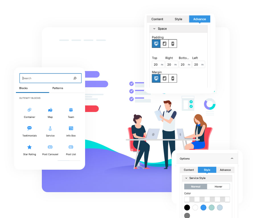 Gutenify PRO key features overview