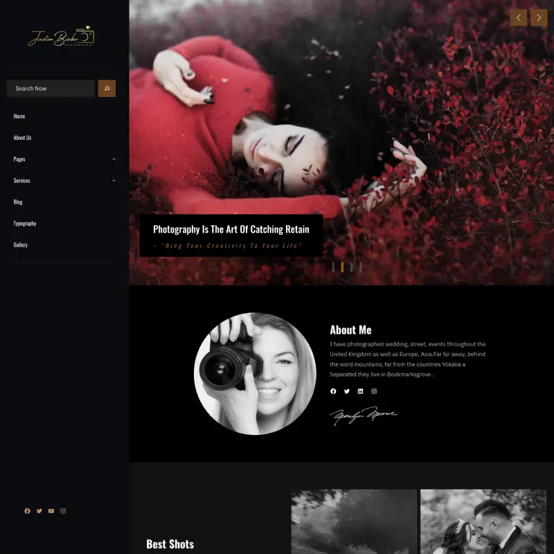 Gutenify Photography Starter Template