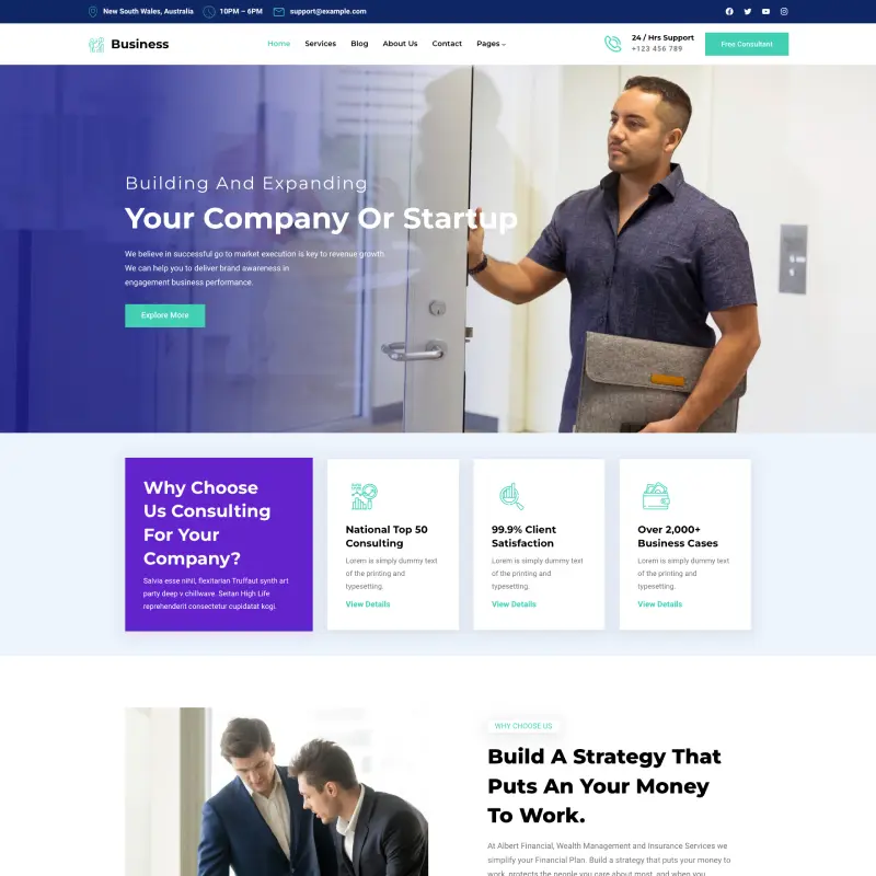 Gutenify Education Starter Template