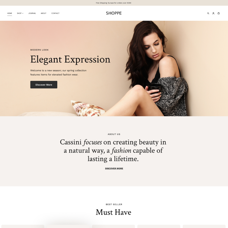 Gutenify Shoppe WordPress theme screenshot