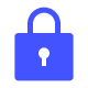 Padlock icon representing the Cybersecurity Solutions service card