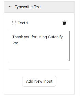 typewriter text