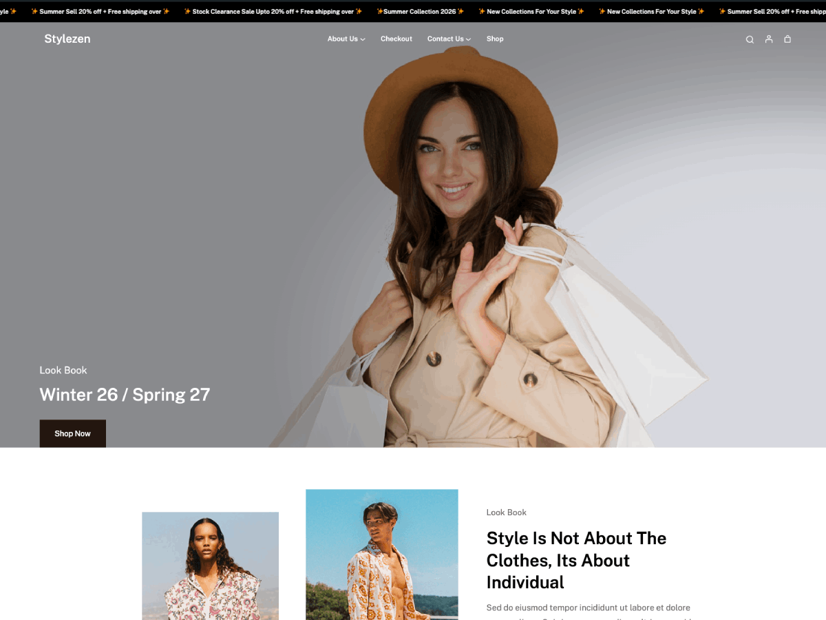 Stylezen WooCommerce Theme Now Live on WooCommerce.com